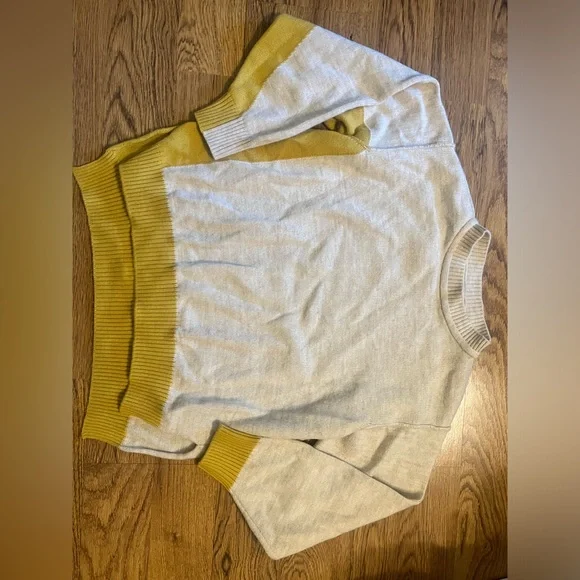 Aldo Martins sweater colorblock Anthropologie revolve ssense co cos sz 4 boho co - Picture 2 of 9